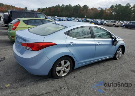 2012 Hyundai Elantra Gls z USA, uszkodzony, nr VIN KMHDH4AE8CU200323